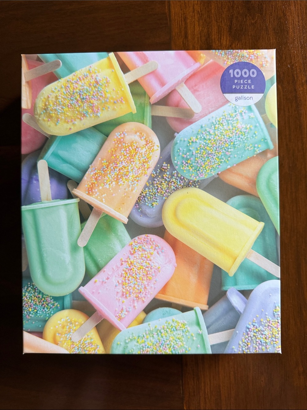 Galison Pastel Popsicles Icy Treats 1000-Piece Puzzle - Multicolor
